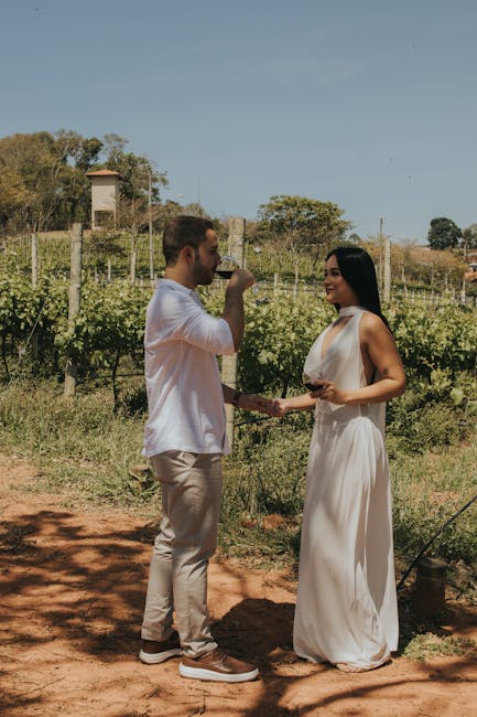 salento masseria vineyard wine tasting couple