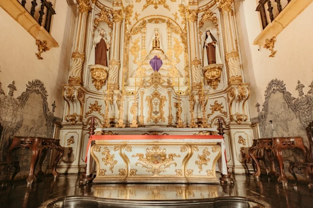Cattedrale di Maria Santissima Assunta interior altar detail