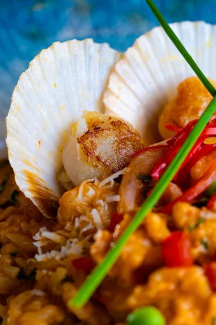 Fine dining seafood degustation Lecce