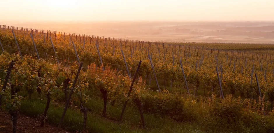 Negroamaro vineyard sunset Salento